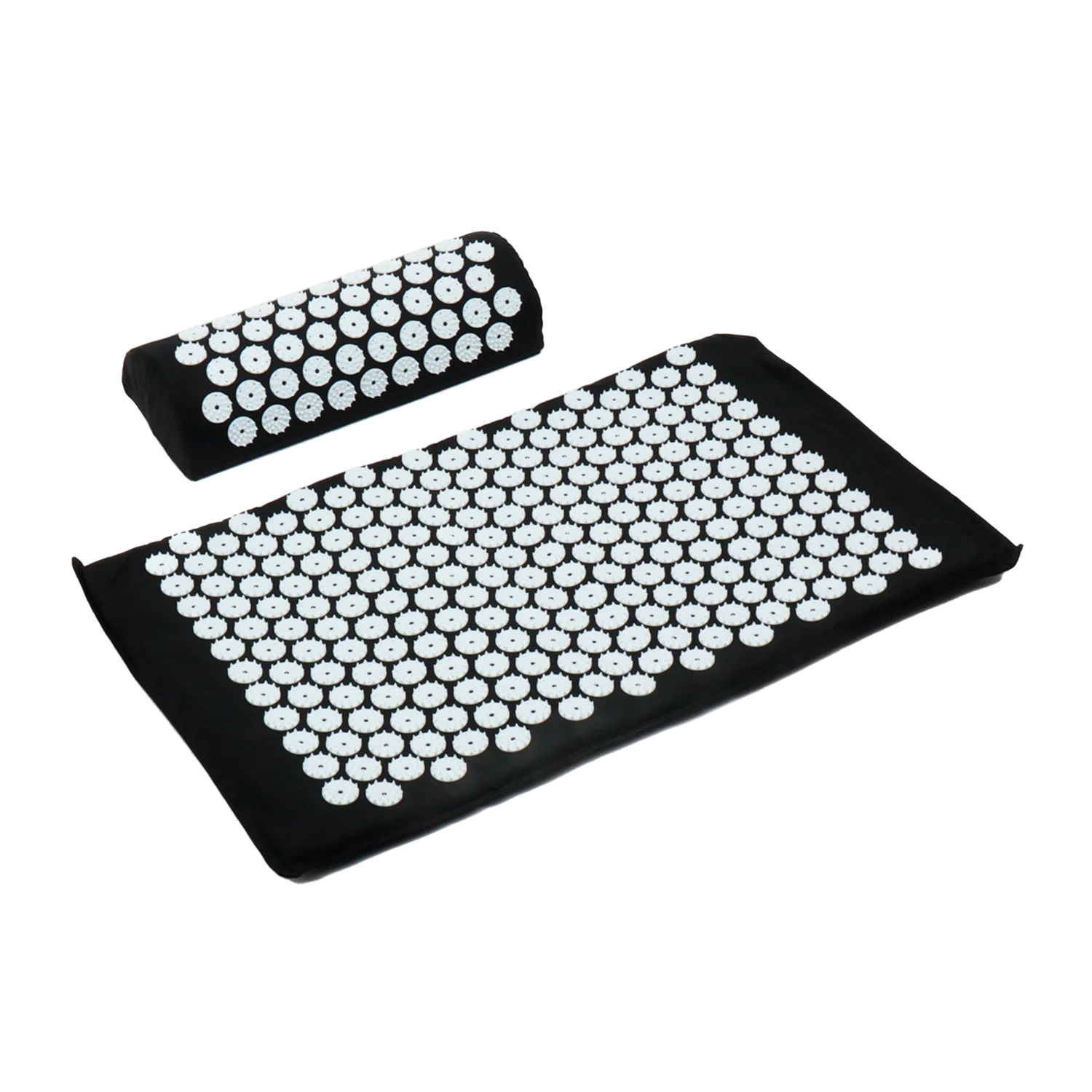 Массажный коврик с валиком